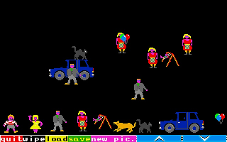 Scool-not-School atari screenshot